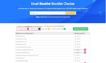 Email Blocklist Checker gallery image