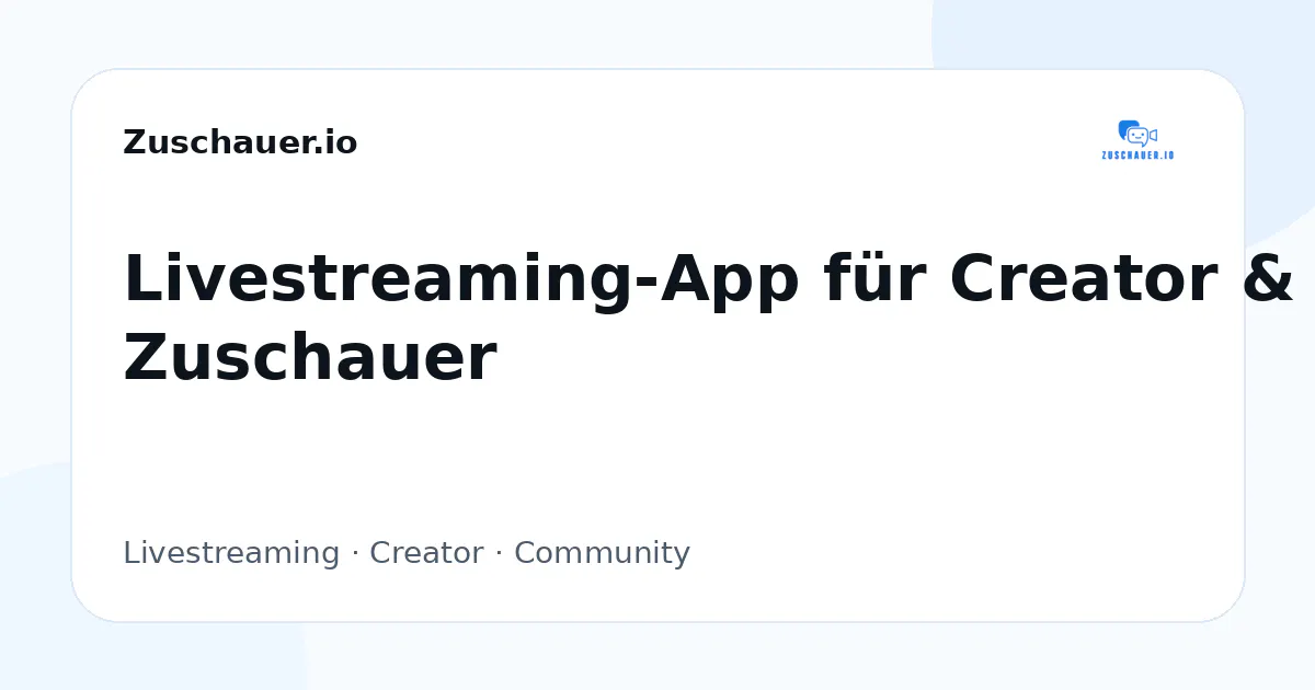 Zuschauer.io gallery image