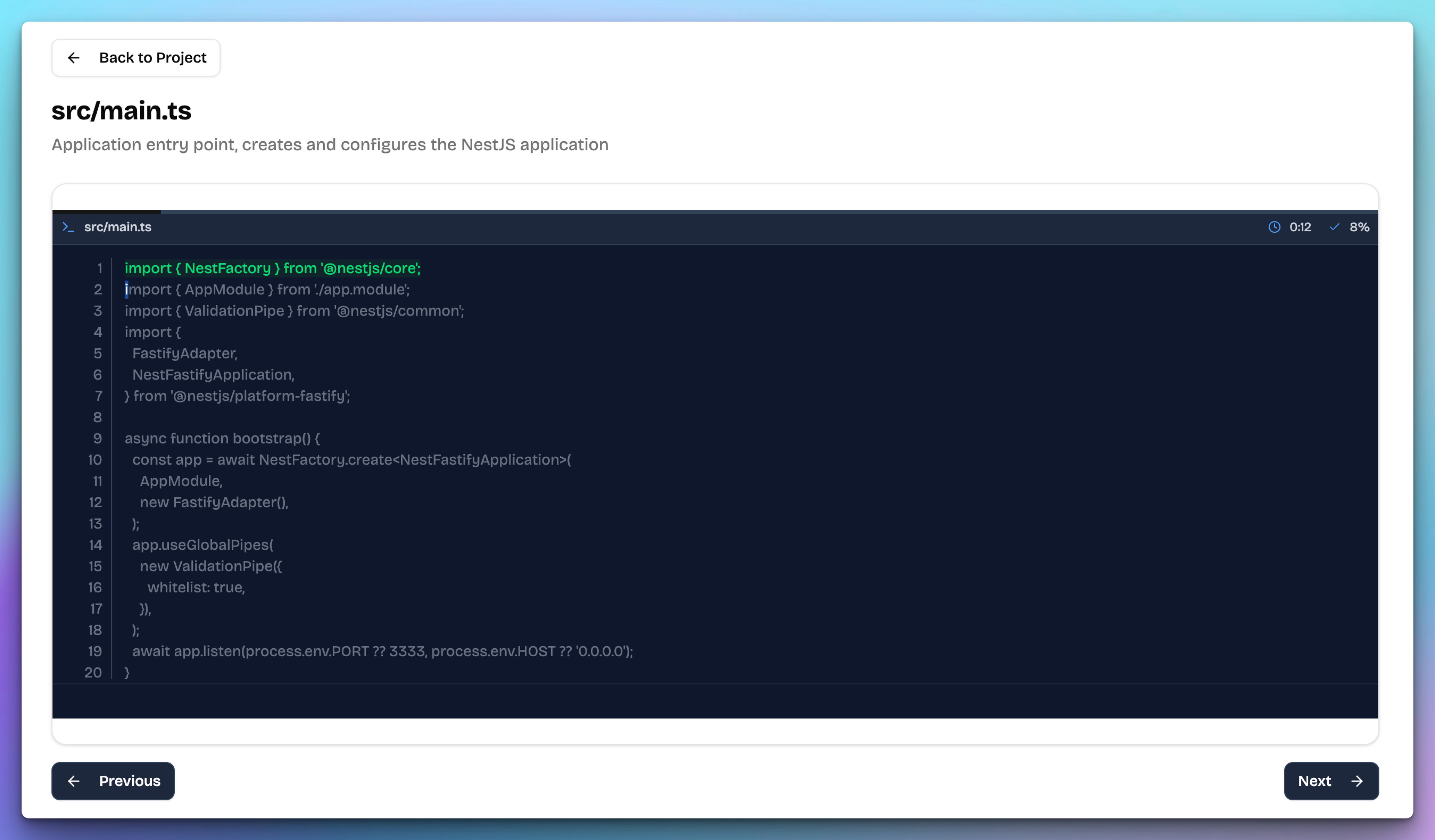 Média Code juste - Pratiquez le codage en tapant le projet de code réel et open source 3