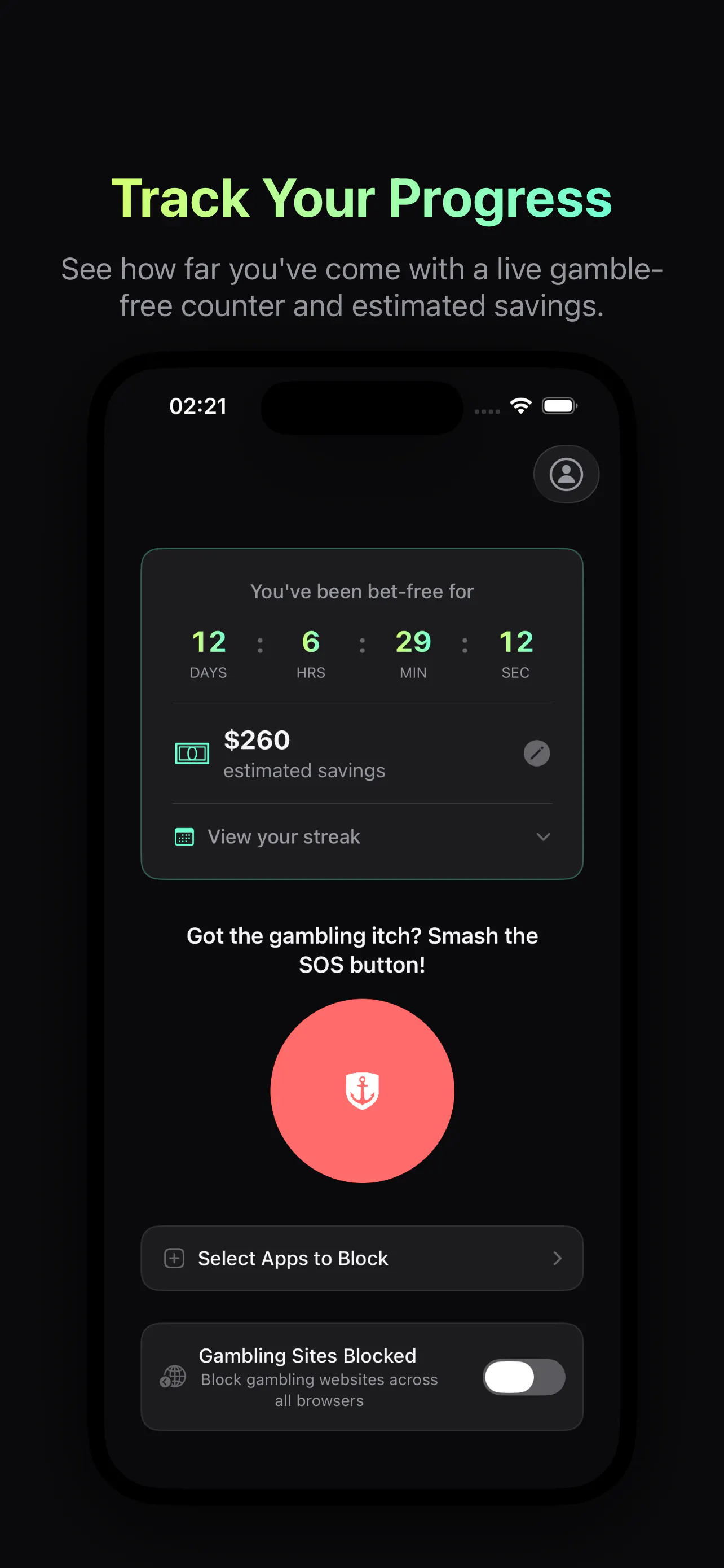 Anchor - Bet Blocker 제품 배너