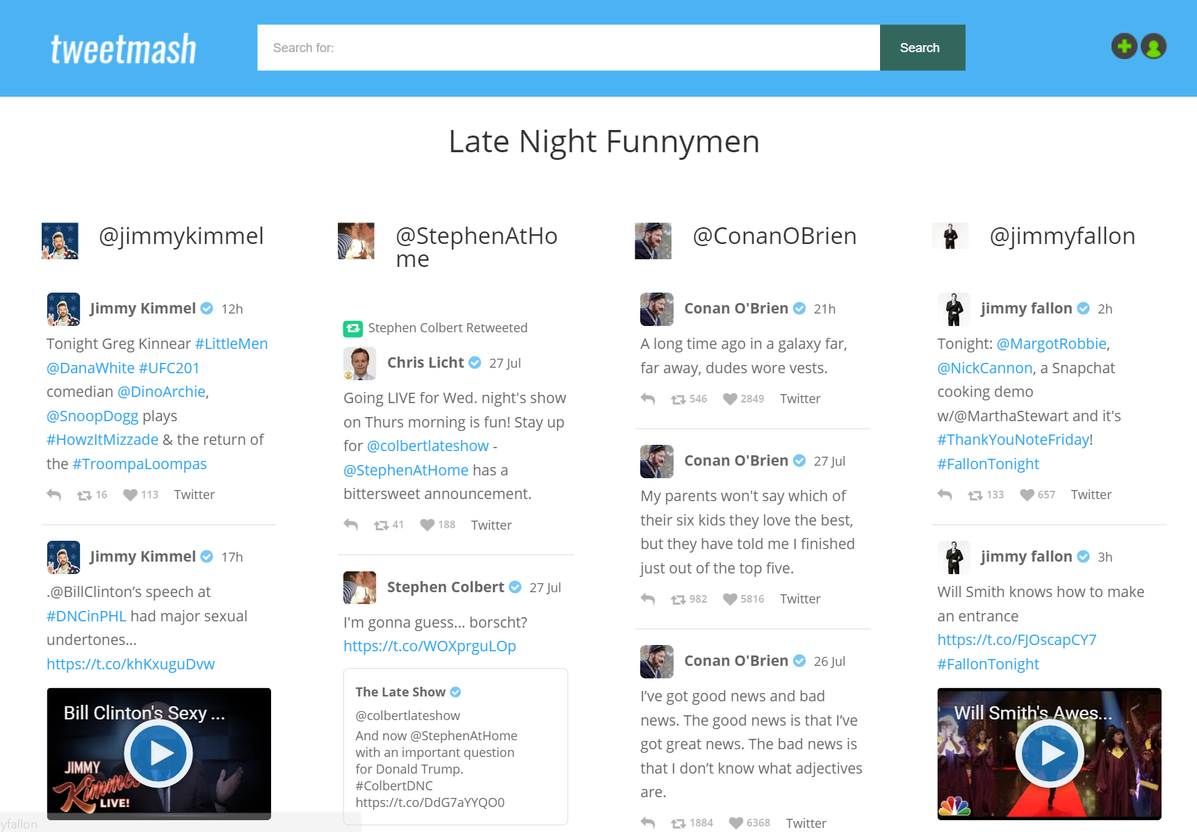 TweetMash gallery image