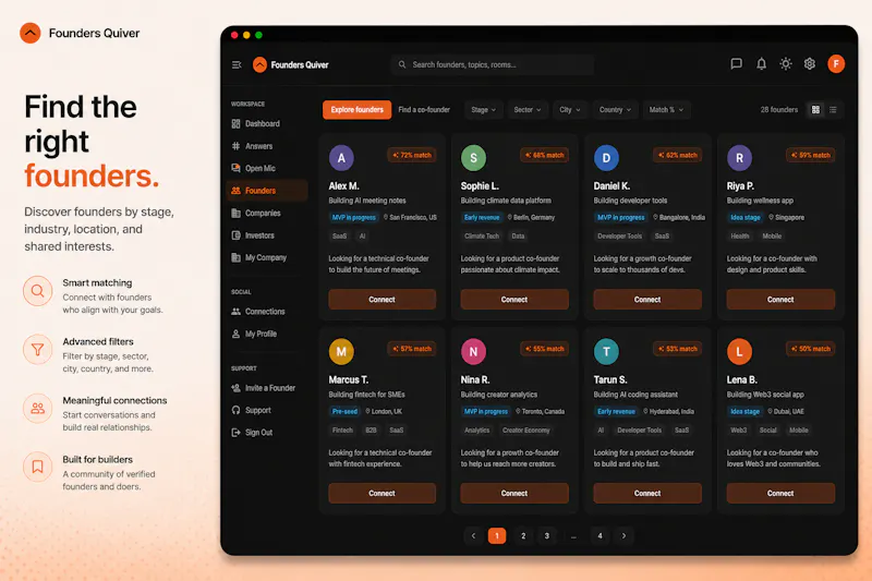 Founders Quiver screenshot 2