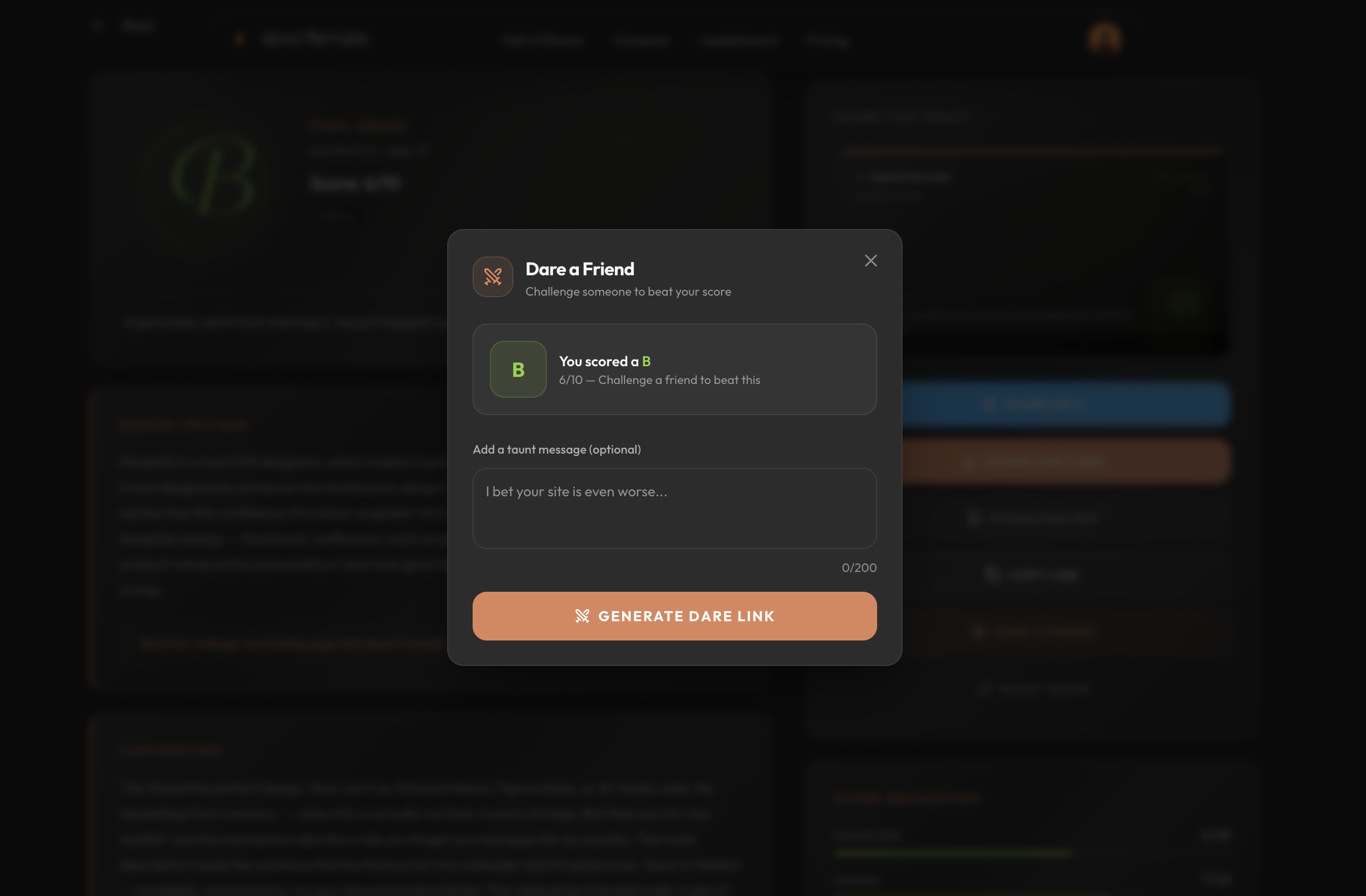 RoastMyLink gallery image