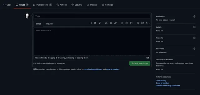 Create Issue Branch gallery image