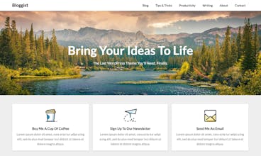 Bloggist WordPress Theme gallery image
