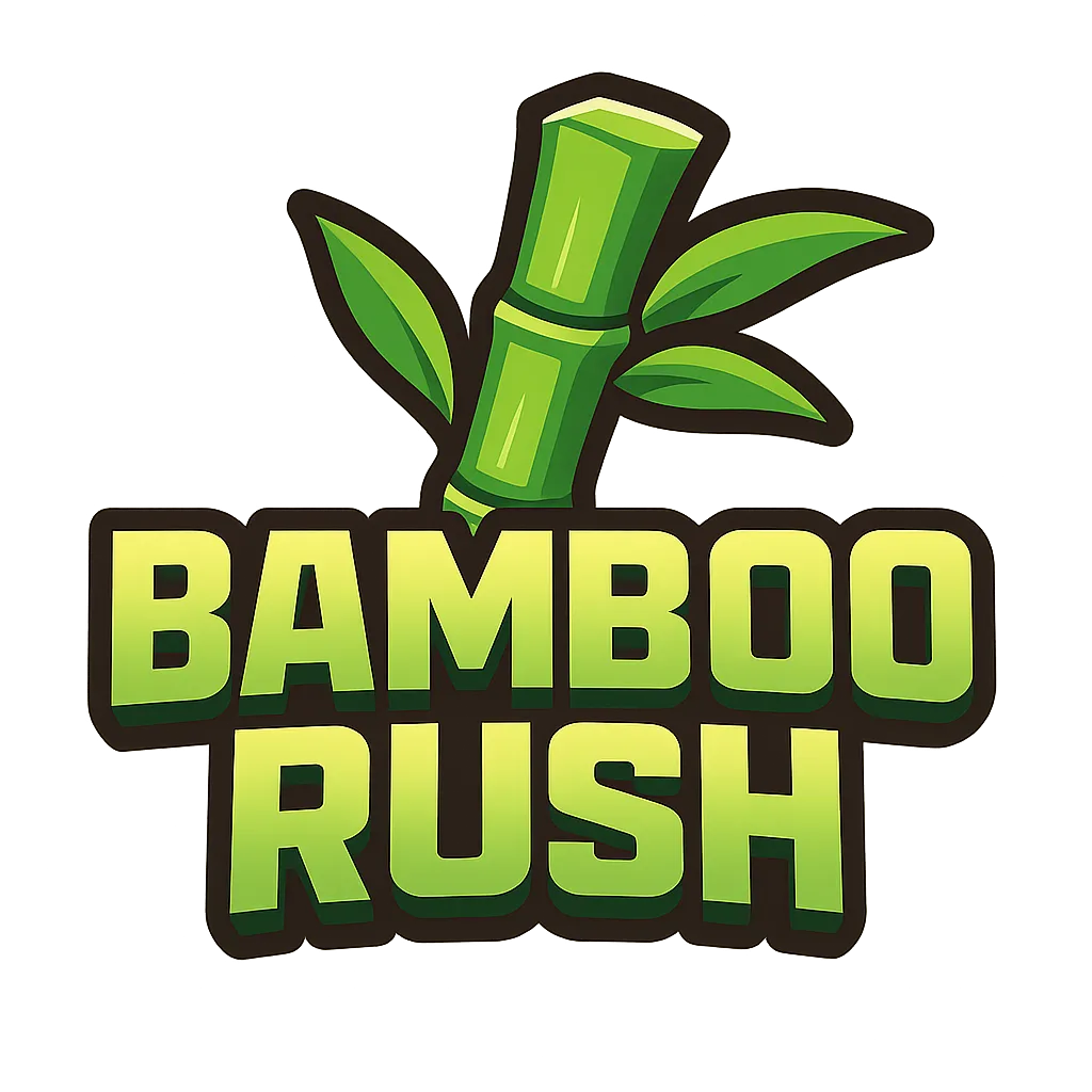 BambooRush - Product Hunt launch logo and brand identity