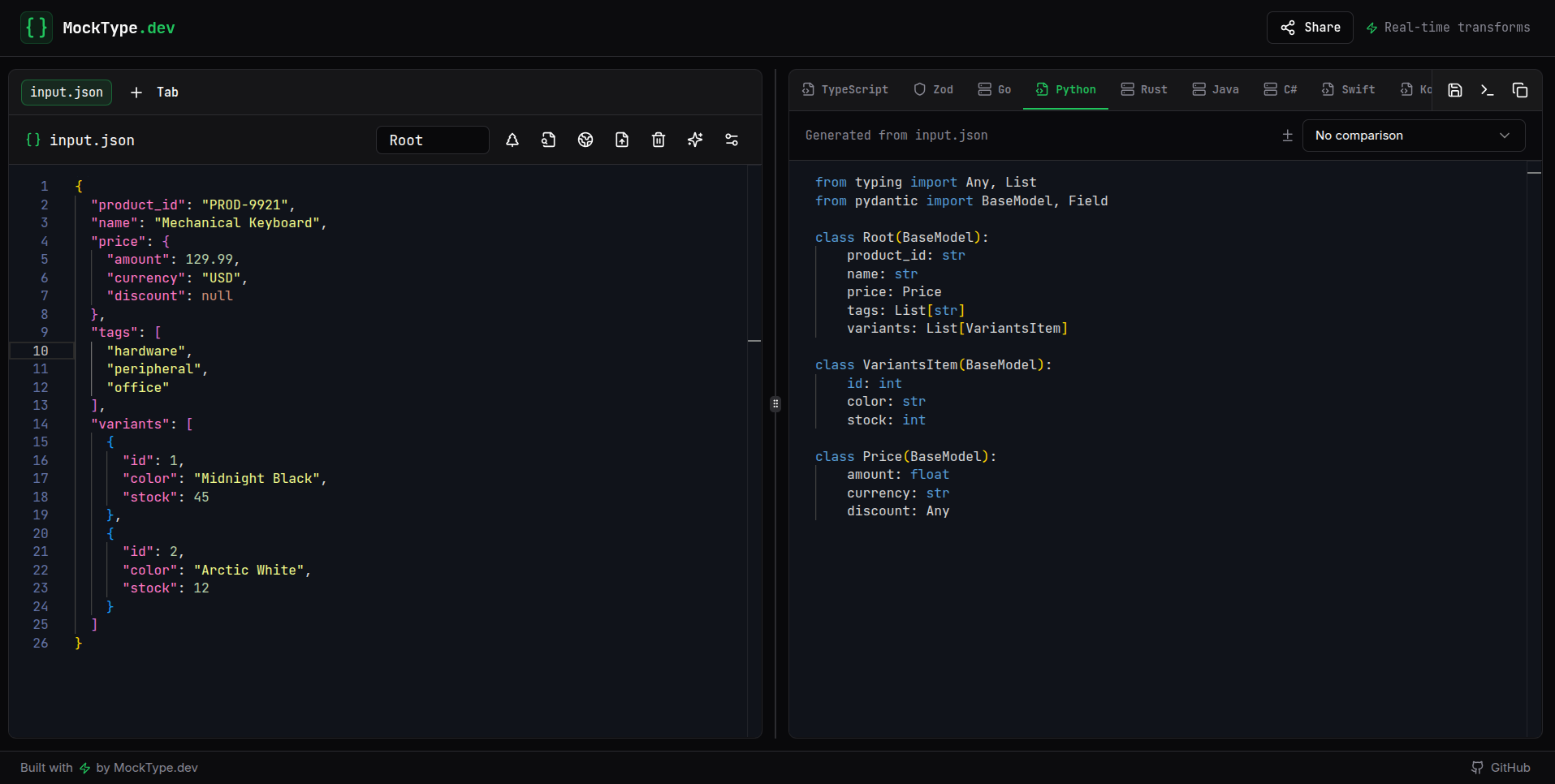 MockType.dev  gallery image