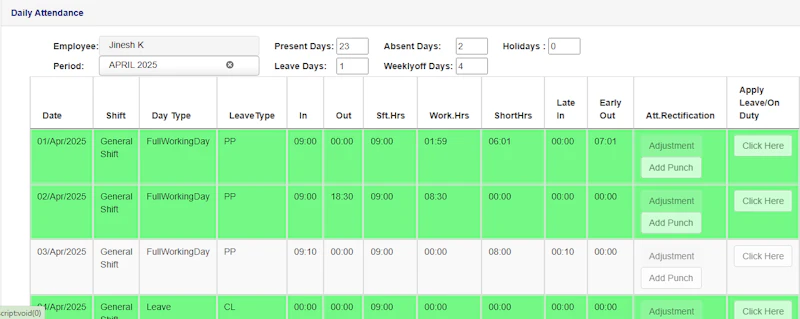 GoodBooks HRMS Suite screenshot 2
