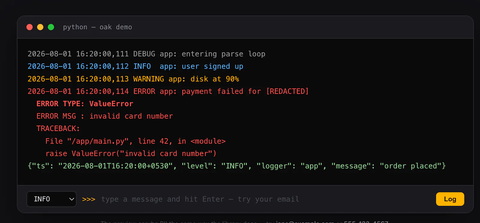 Oak-Logging screenshot 2