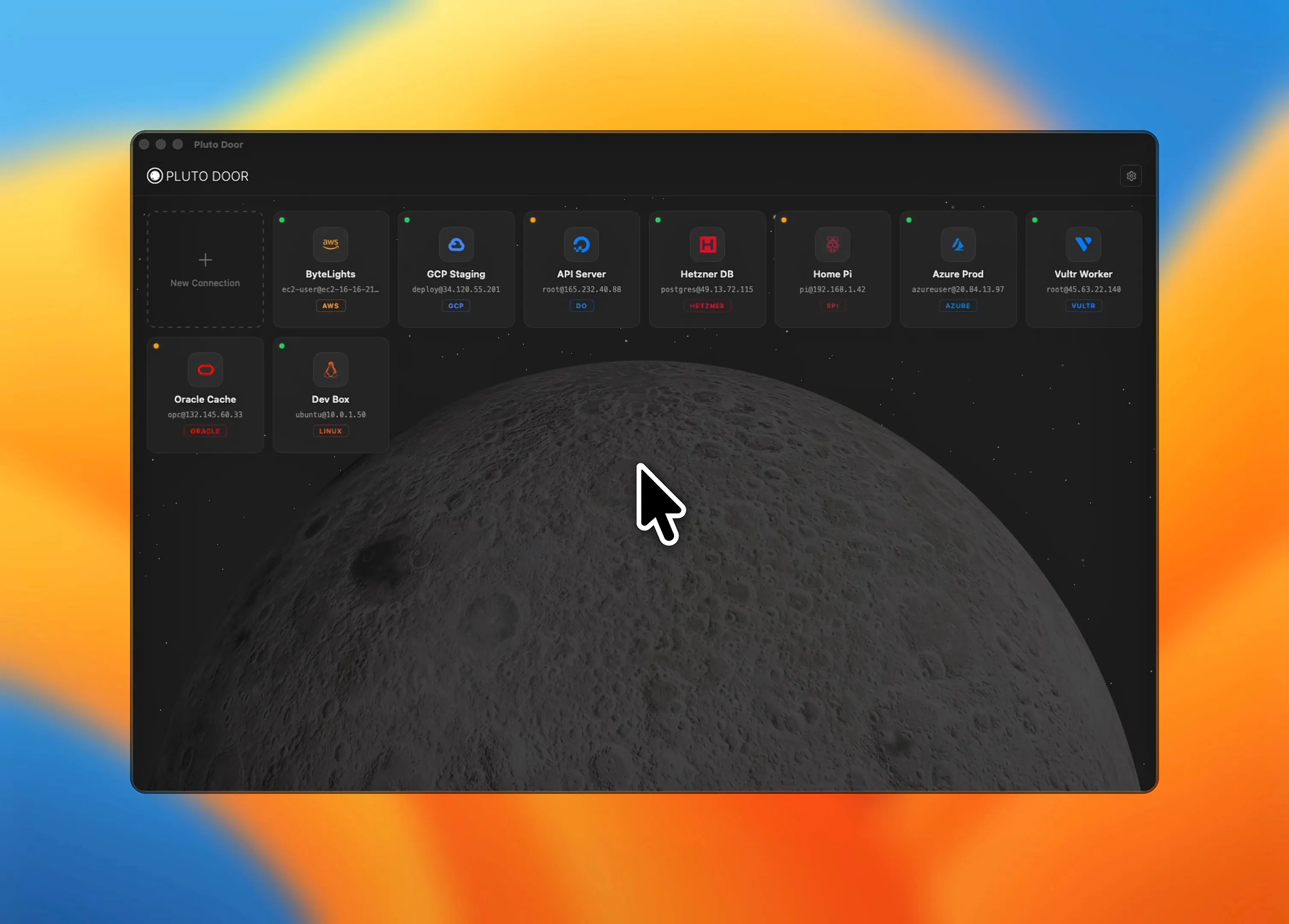 Pluto Door: Secure MacOS SSH with AI editor, file browser, drag-drop ...
