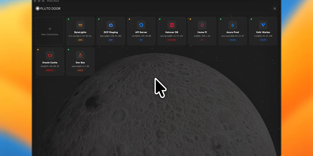 Pluto Door:專為現代 Mac 開發者打造的 SSH 用戶端