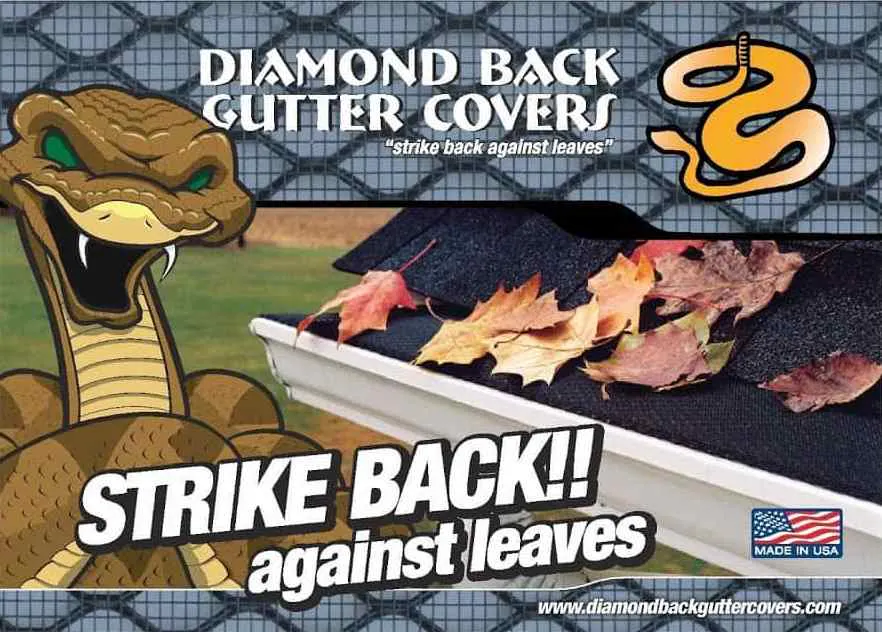 Diamond Back Gutter Covers