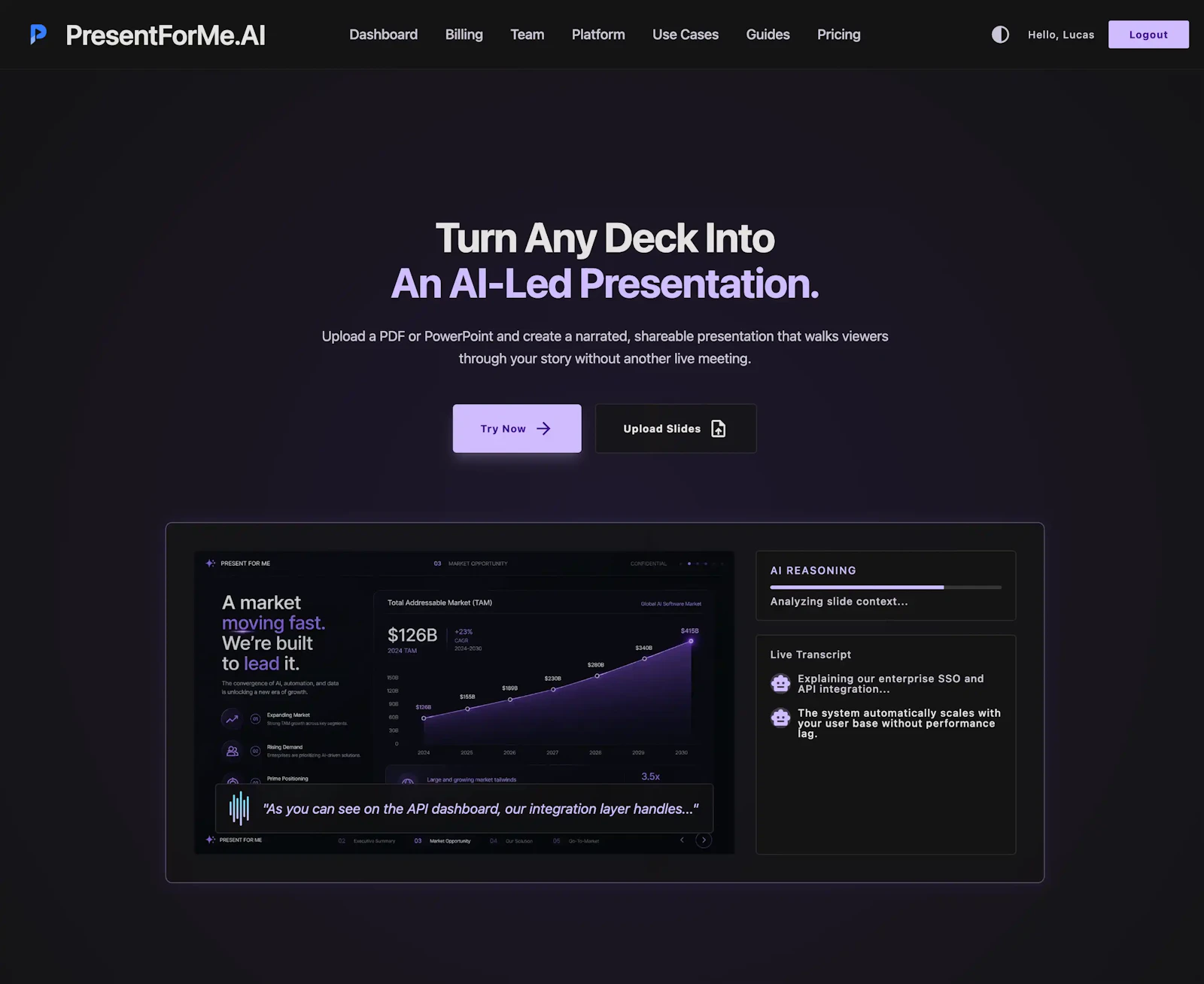  Presentation Agent screenshot 1