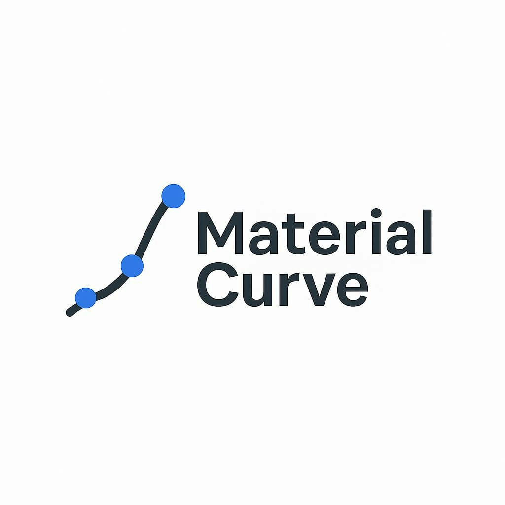 MaterialCurve- 추출 곡선