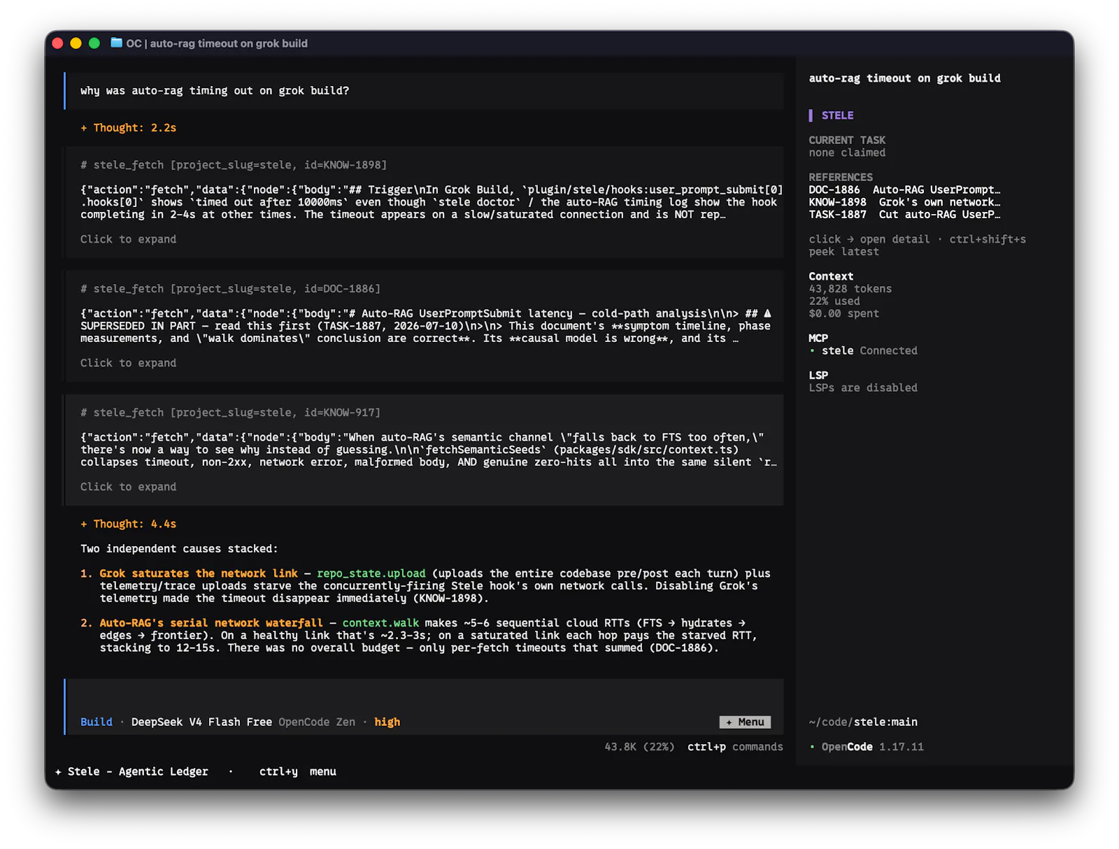 Stele - Agentic Ledger screenshot 7