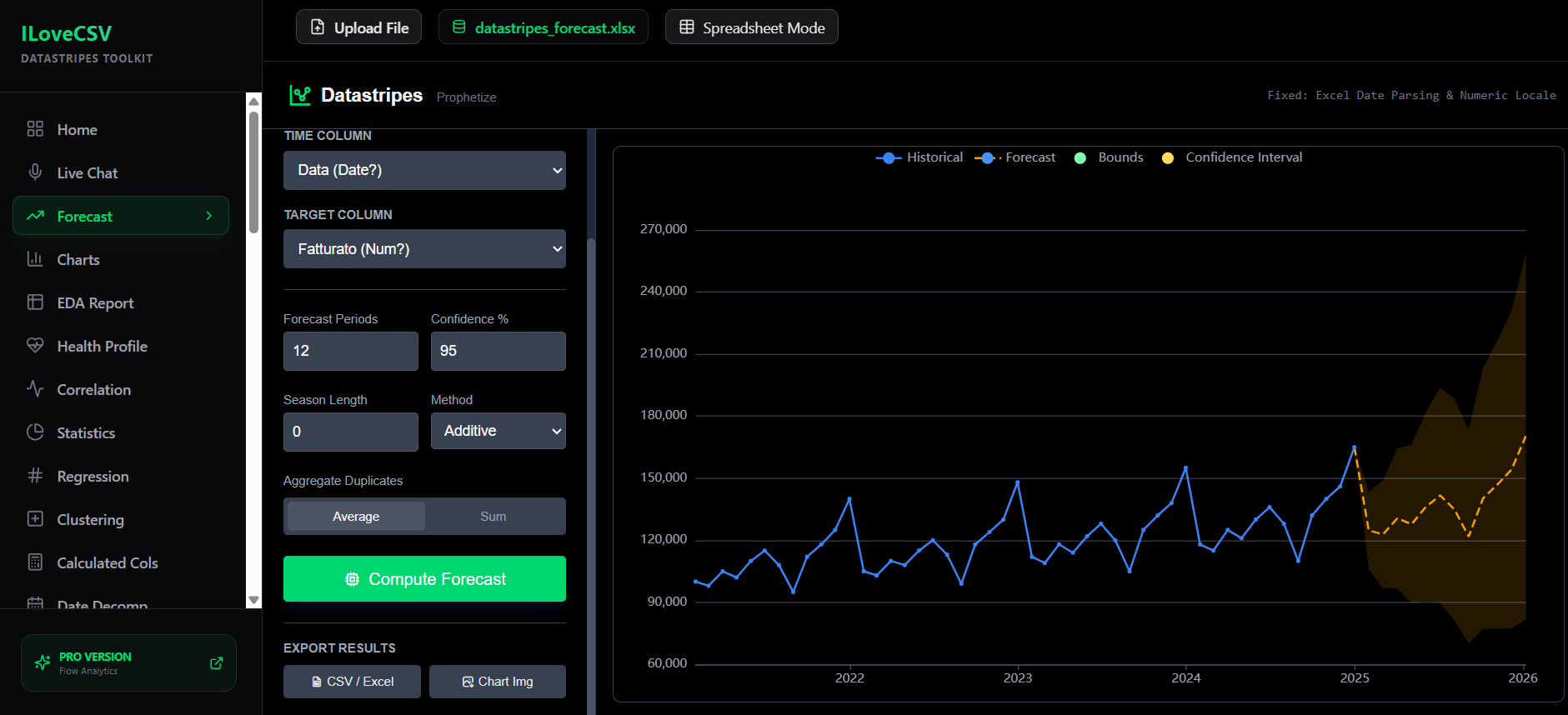 iLoveCSV - Screenshot 4 showing product features and functionality