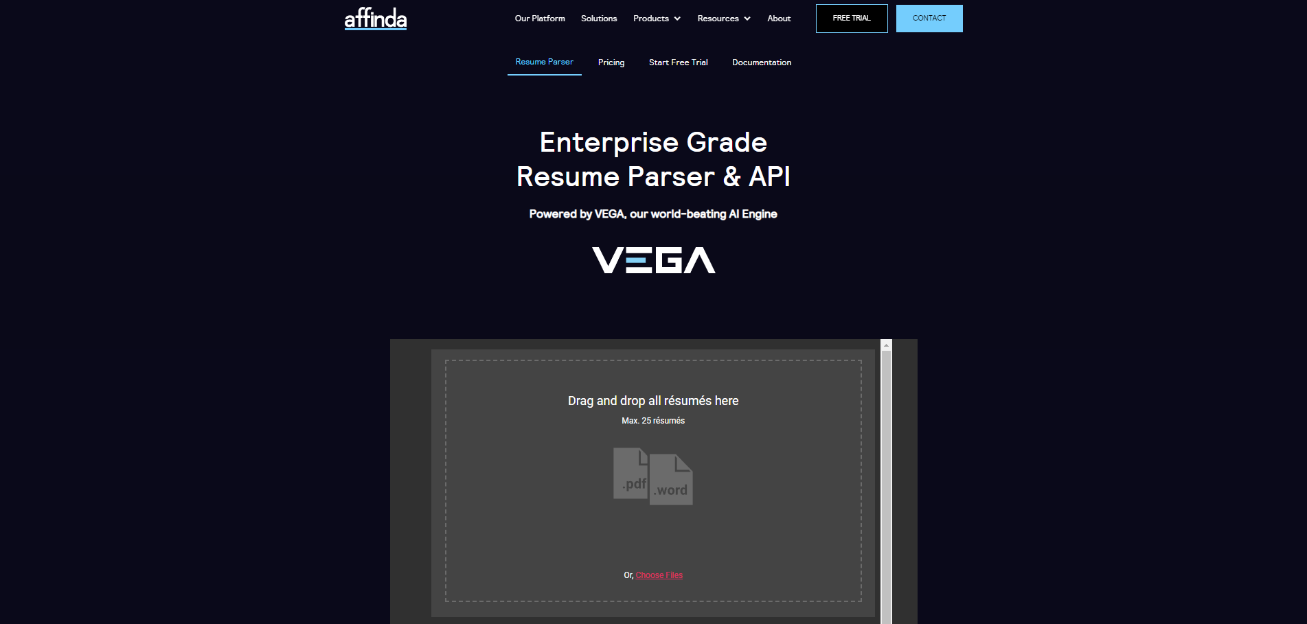 Affinda Resume Parser gallery image
