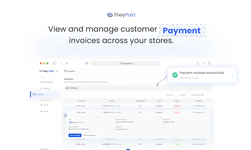 TheyPaid screenshot 4
