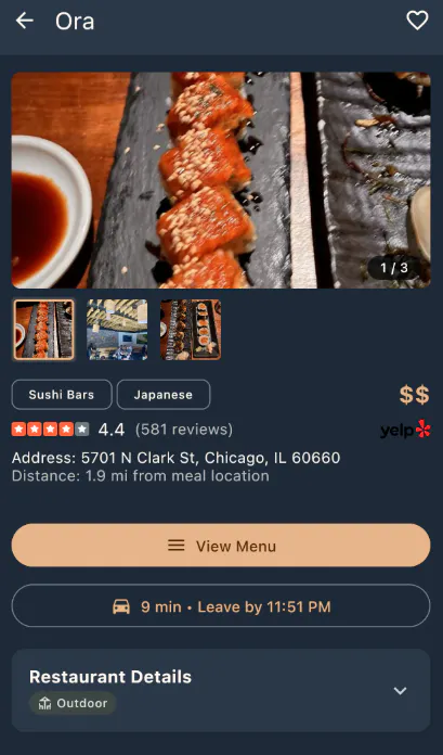 Pixx AI Restaurant Picker for Groups.  截图 5