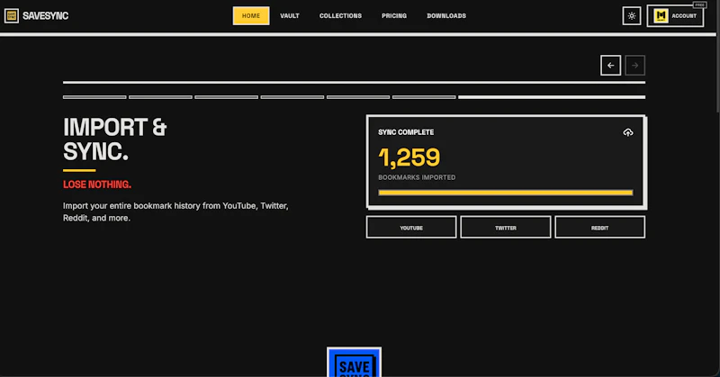 SaveSync screenshot 11