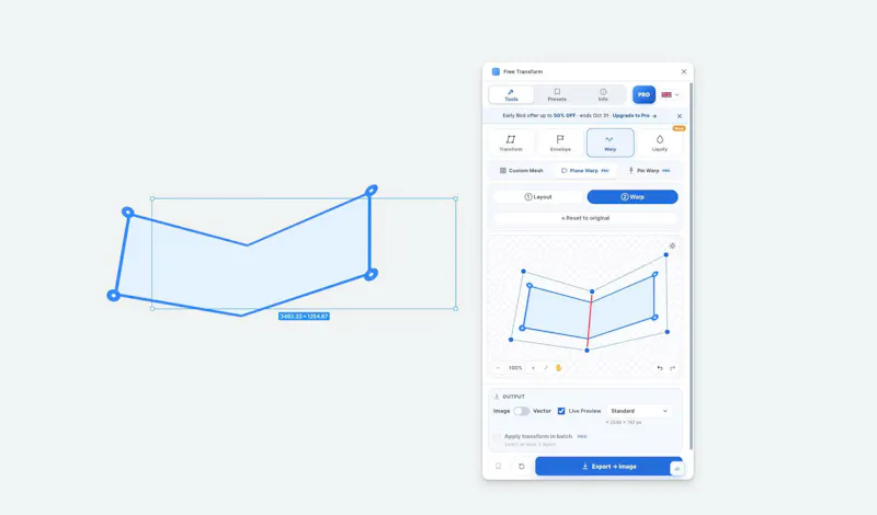 Free Transform screenshot 2