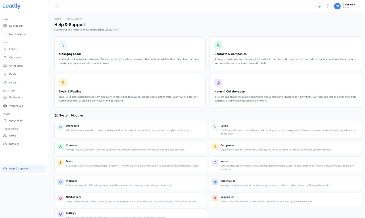 Leadly — The Free CRM for Growing Teams gallery image