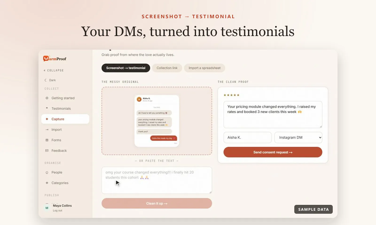 WarmProof screenshot 6