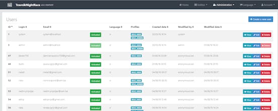 Travnik Night Race android app gallery image