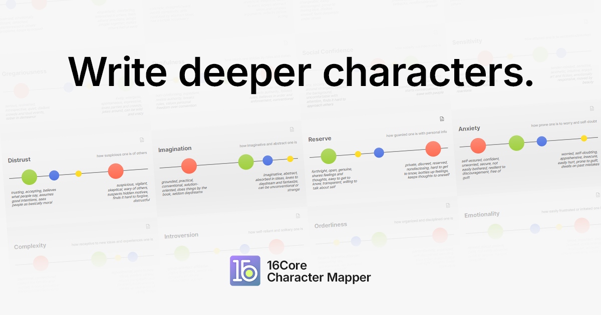 16Core Character Mapper - Main product screenshot demonstrating key features and user interface
