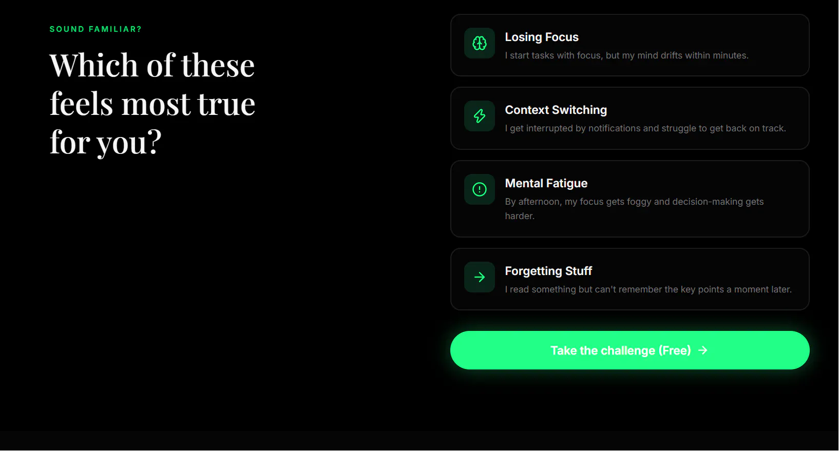 FocusAge screenshot