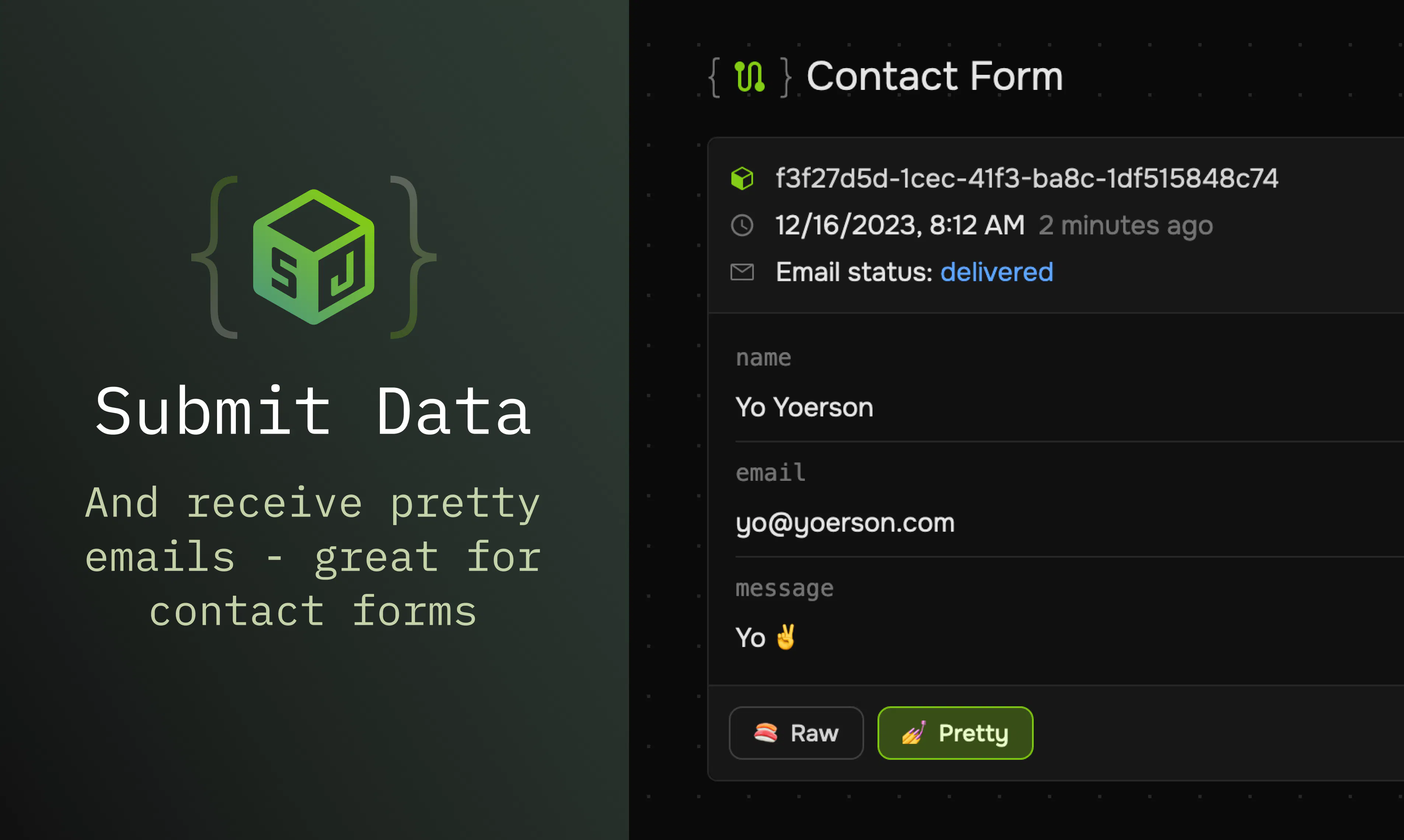 Submit JSON gallery image