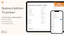Subscription Tracker