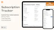 Subscription Tracker