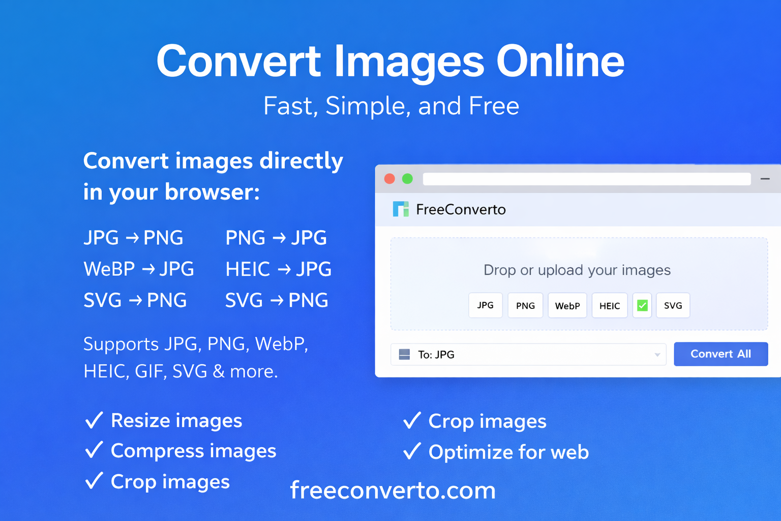 FreeConverto: Free Image Converter media 2