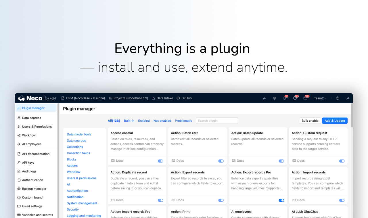 NocoBase 2.0 - Screenshot 4 preview