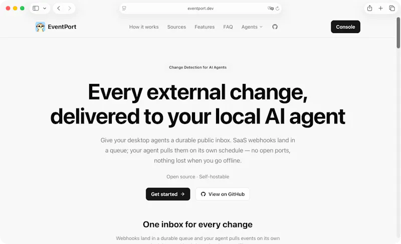 EventPort screenshot 1