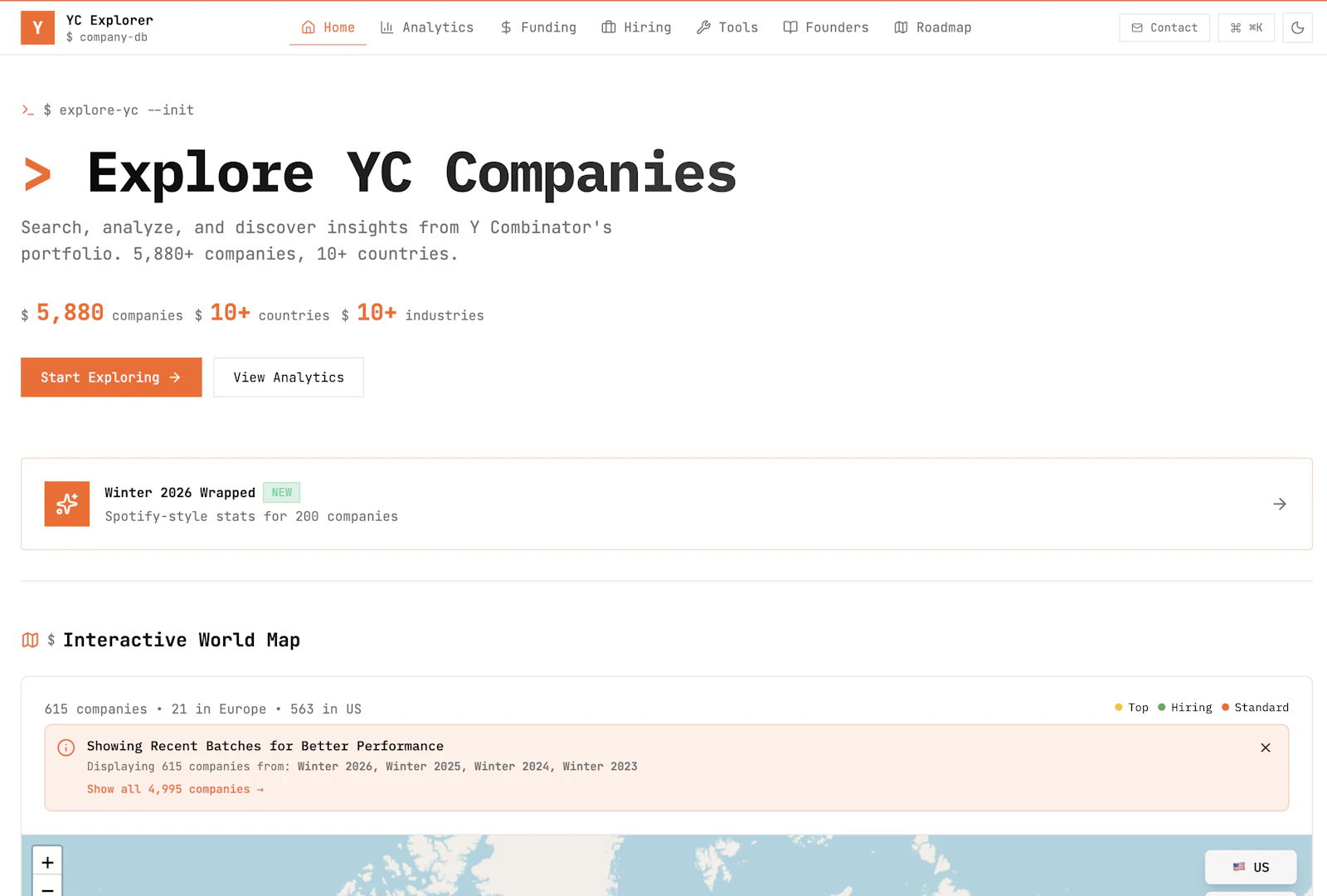 ExploreYC  screenshot 2