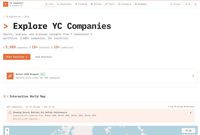 ExploreYC  screenshot 2
