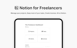 Notion for Freelancers media 1