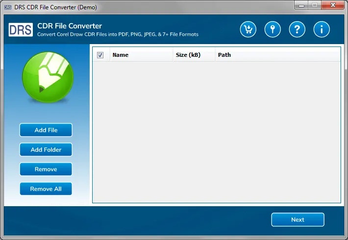 DRS CDR Converter Tool media 2