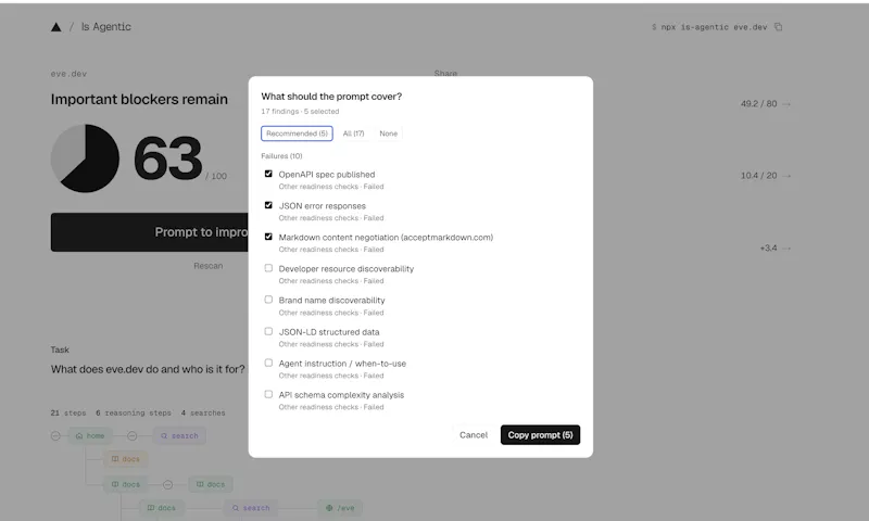 Is Agentic screenshot 4