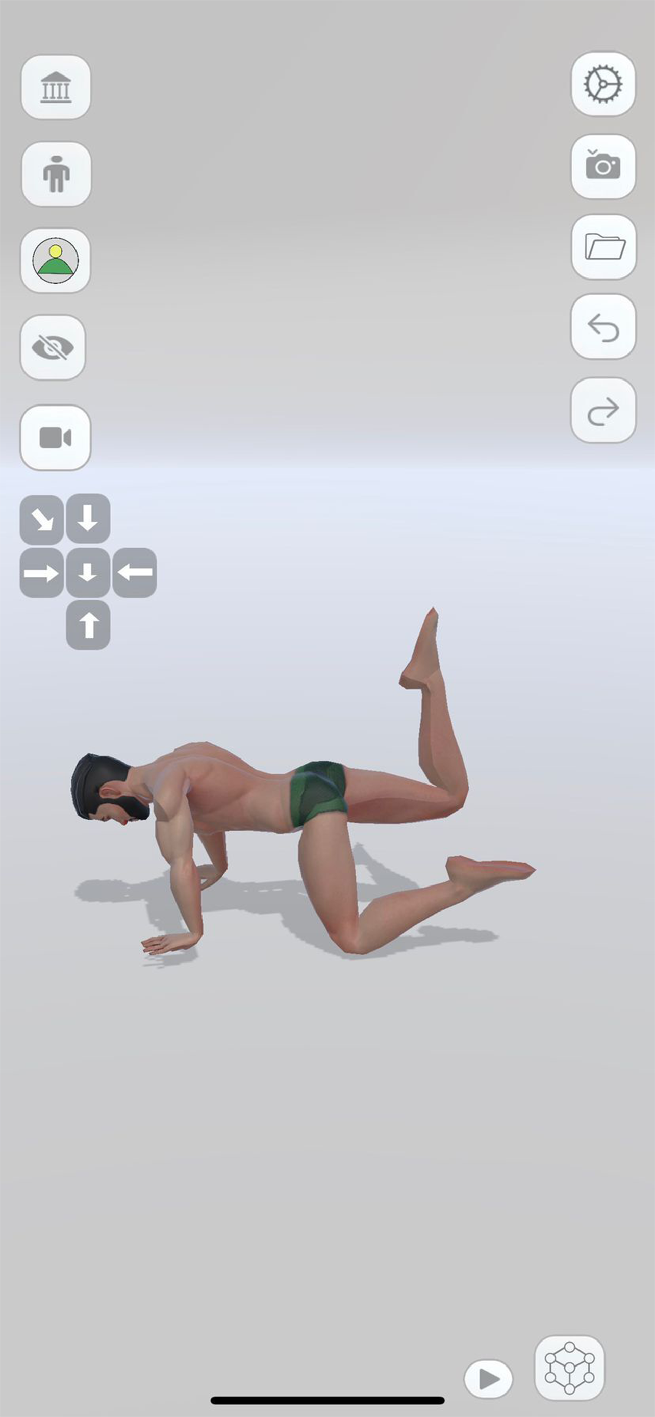 Vcore animasyonu - 3D poz ve animasyon uygulaması medya 3