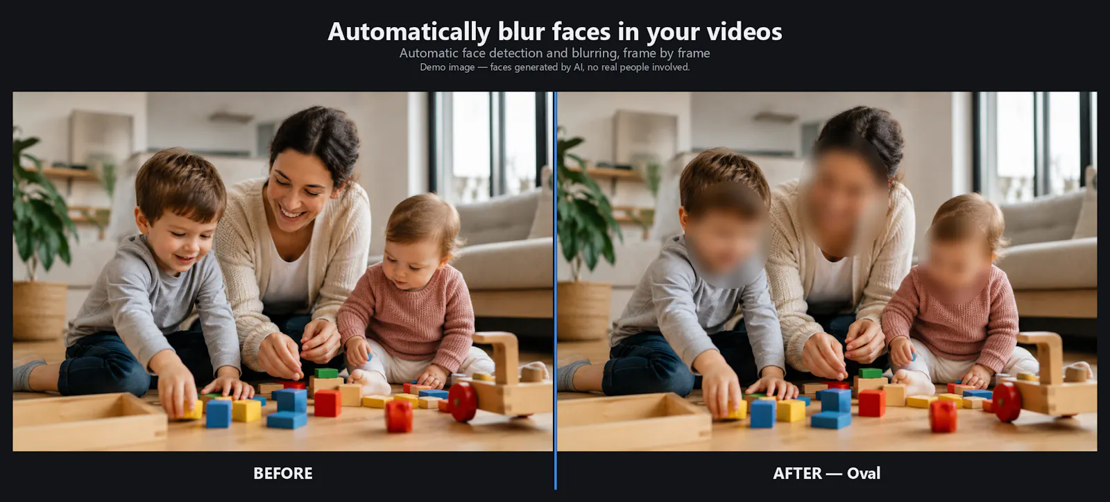 Blurwise: Offline Face Blur screenshot 1