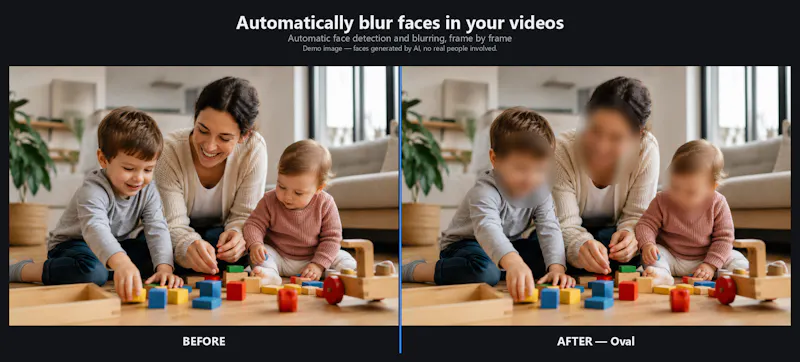 Blurwise: Offline Face Blur screenshot 1