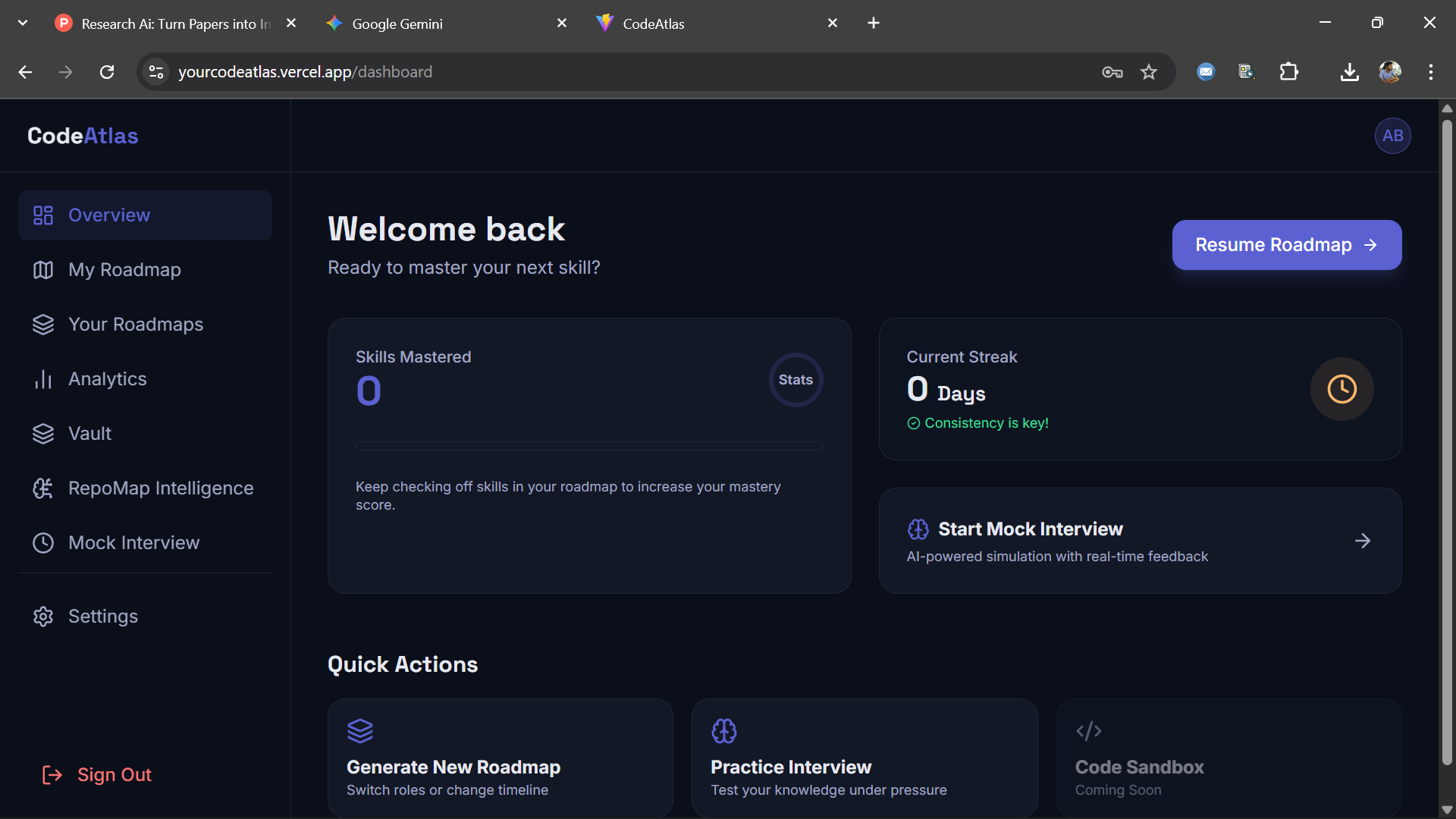 CodeAtlas - Screenshot 3 showing product features and functionality