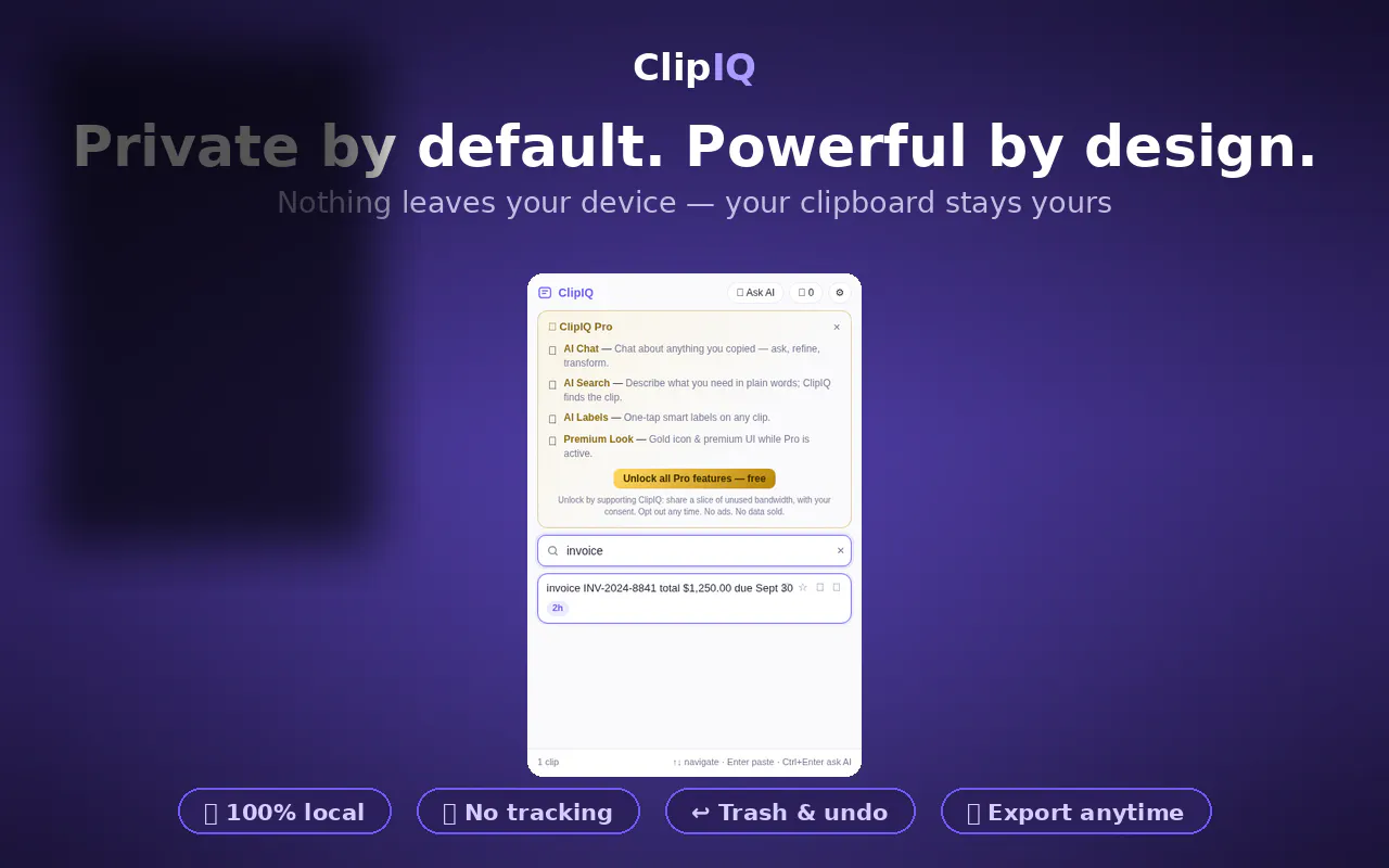 ClipIQ gallery image
