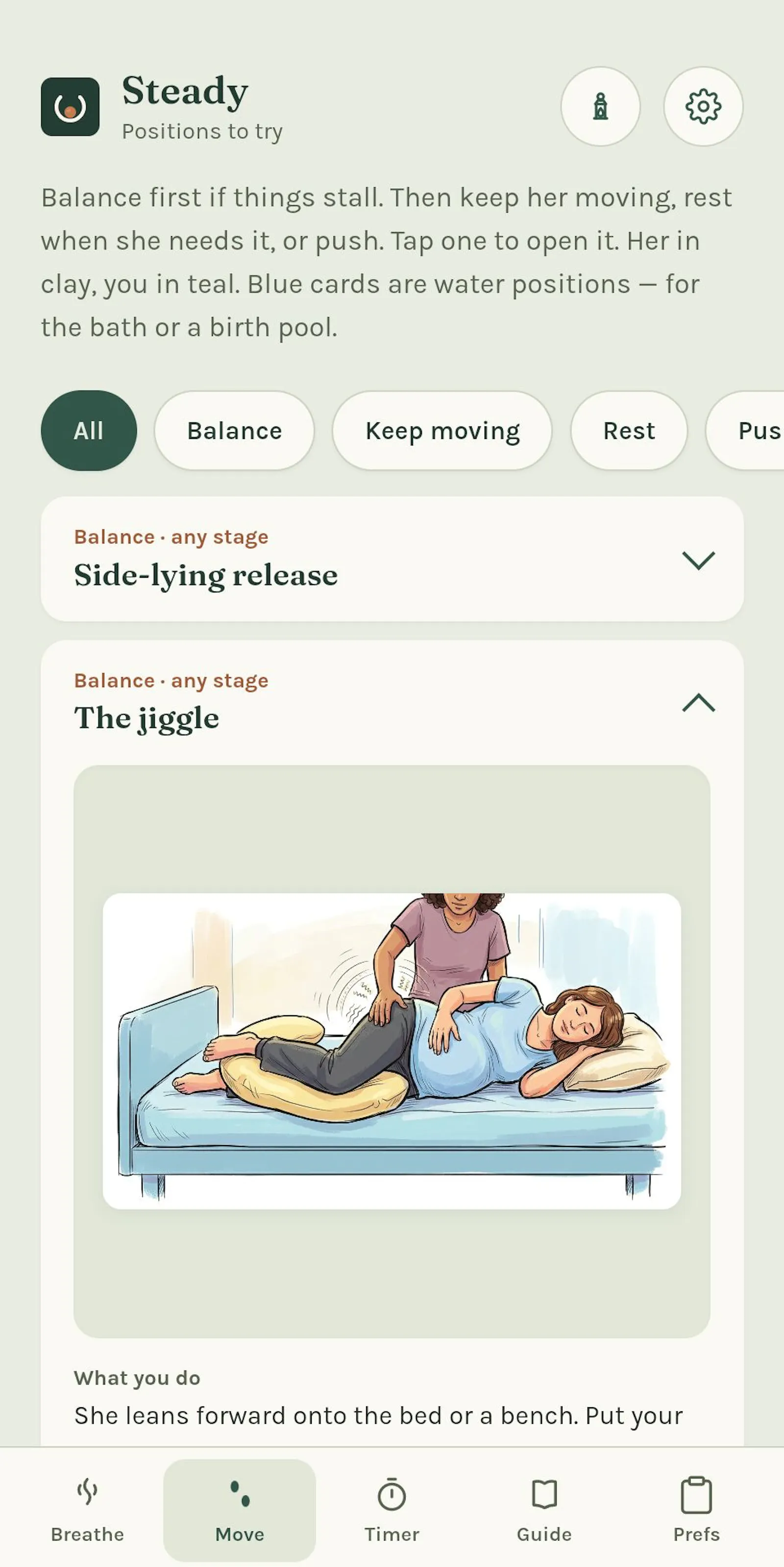 Steady (Birth Partner) screenshot 2