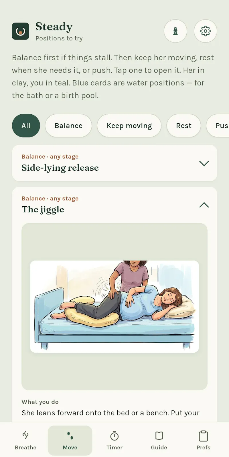 Steady (Birth Partner) screenshot 2