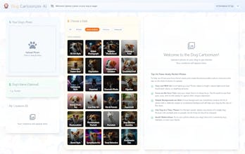 Dog Cartoonizer app - alpha version gallery image