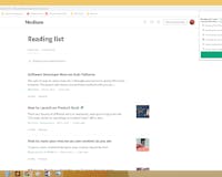 Medium Reading List Manager image
